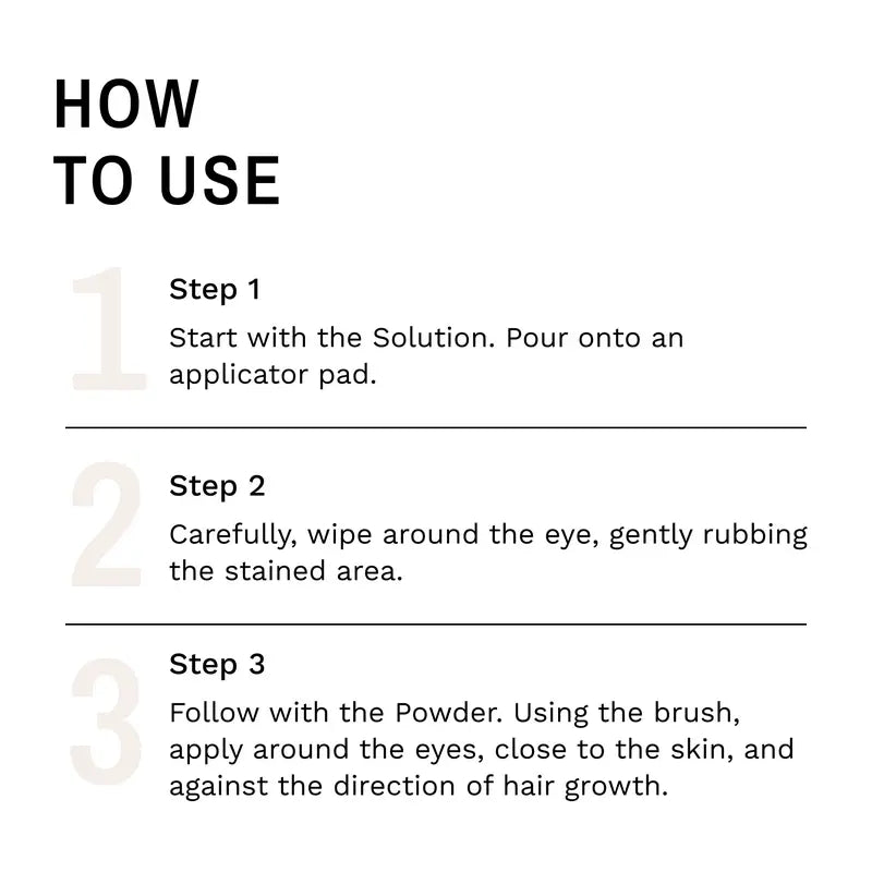 Dog Tear Stain Remover Starter Kit with Brush