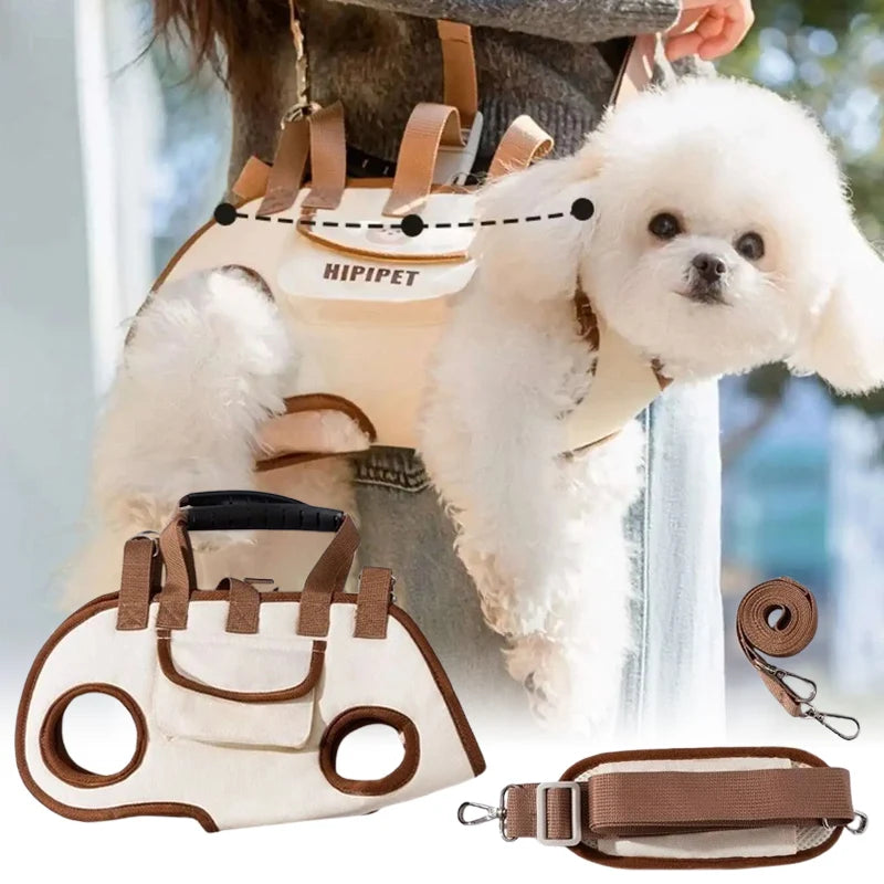 Hands-Free Pet Carrier Sling for Small Dogs & Cats