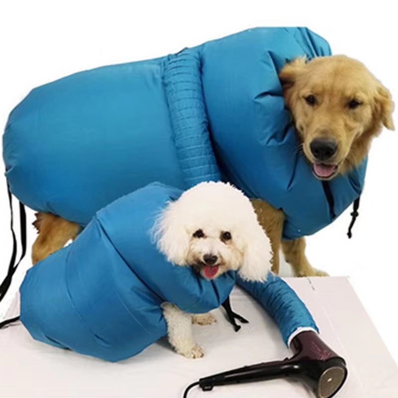 Portable Foldable Pet Drying Bag for Dogs and Cats