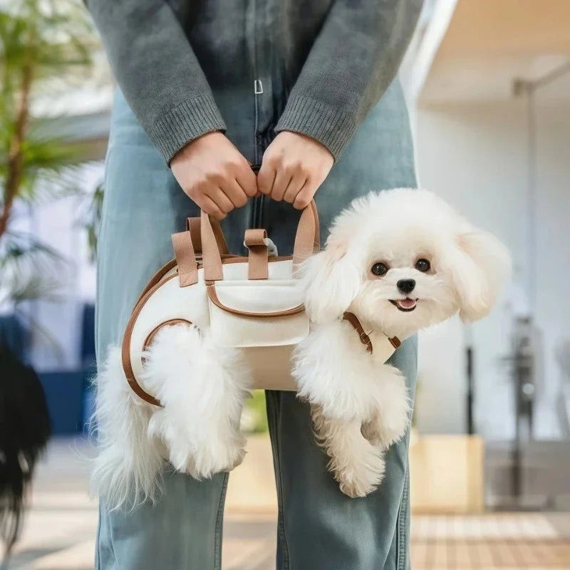 Hands-Free Pet Carrier Sling for Small Dogs & Cats